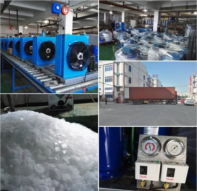 Lier Best Quality Seawater Flake Ice Making Machine for Seafood Processing (5T/DAY)