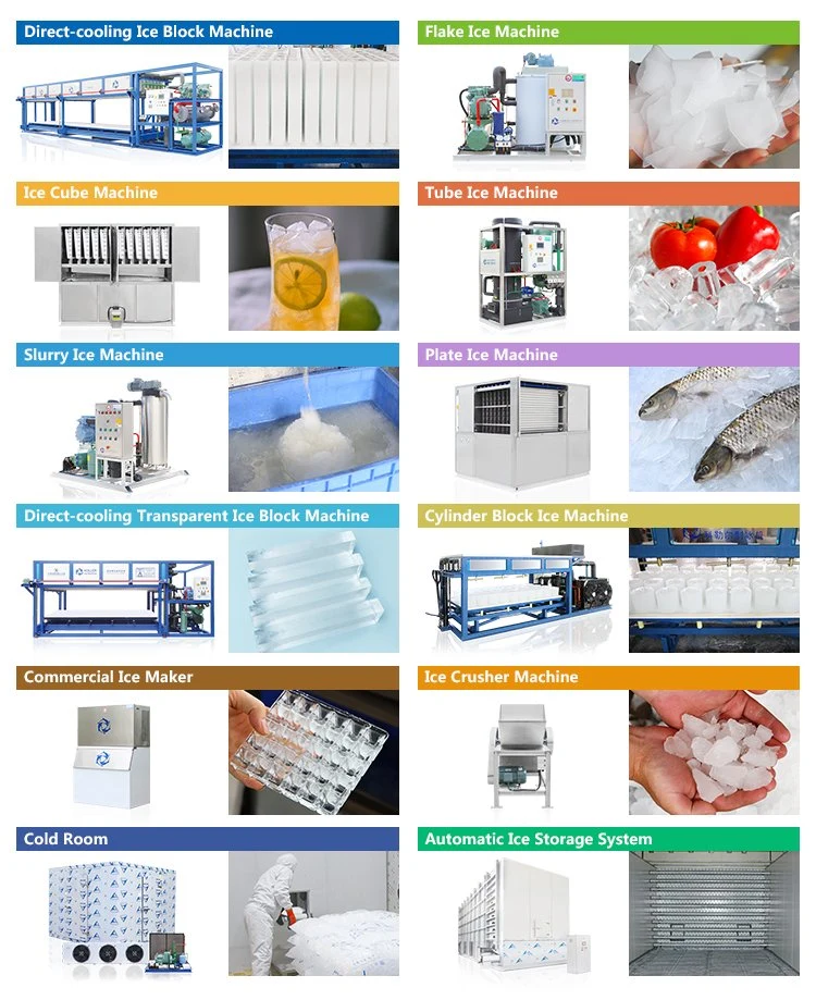 Koller 2000kg Automatic Ice Block Machines Without Brine Water for Human Consumption